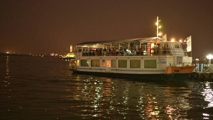 Boat Cruising at Hussain Sagar Lake